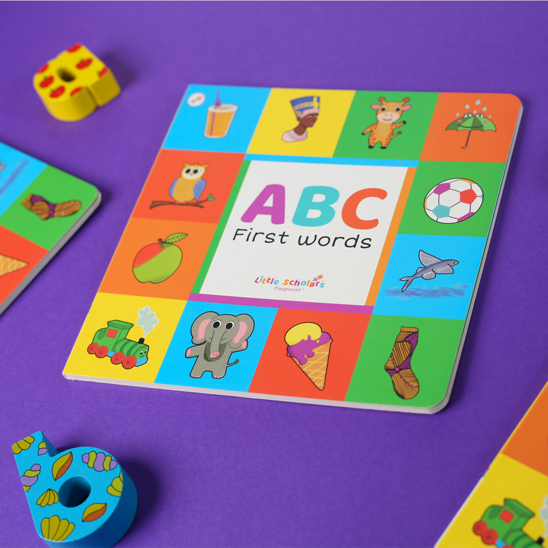 abc first words board book