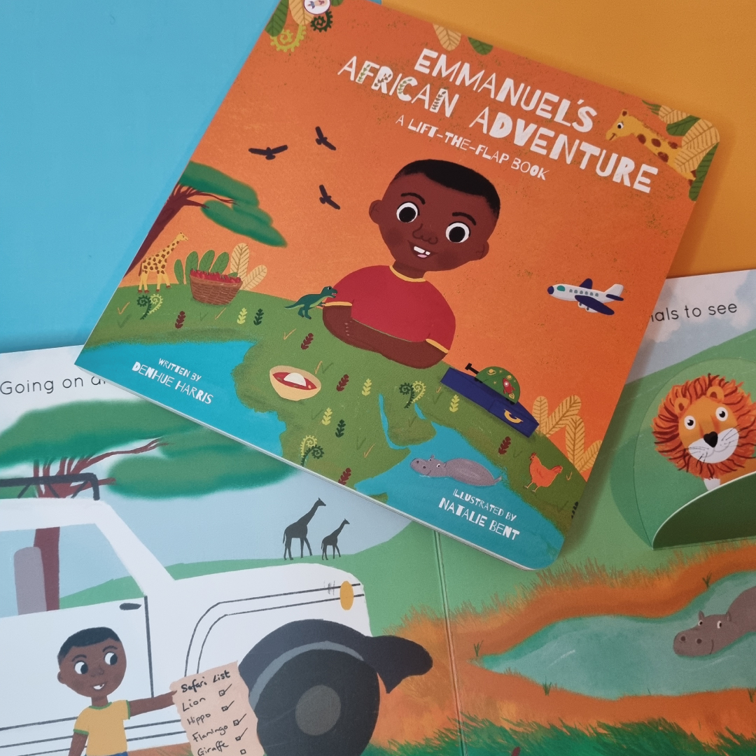 Emmanuel's African Adventure, a lift-the-flap book