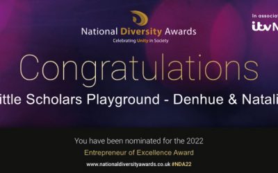 We’re nominated for a National Diversity Award