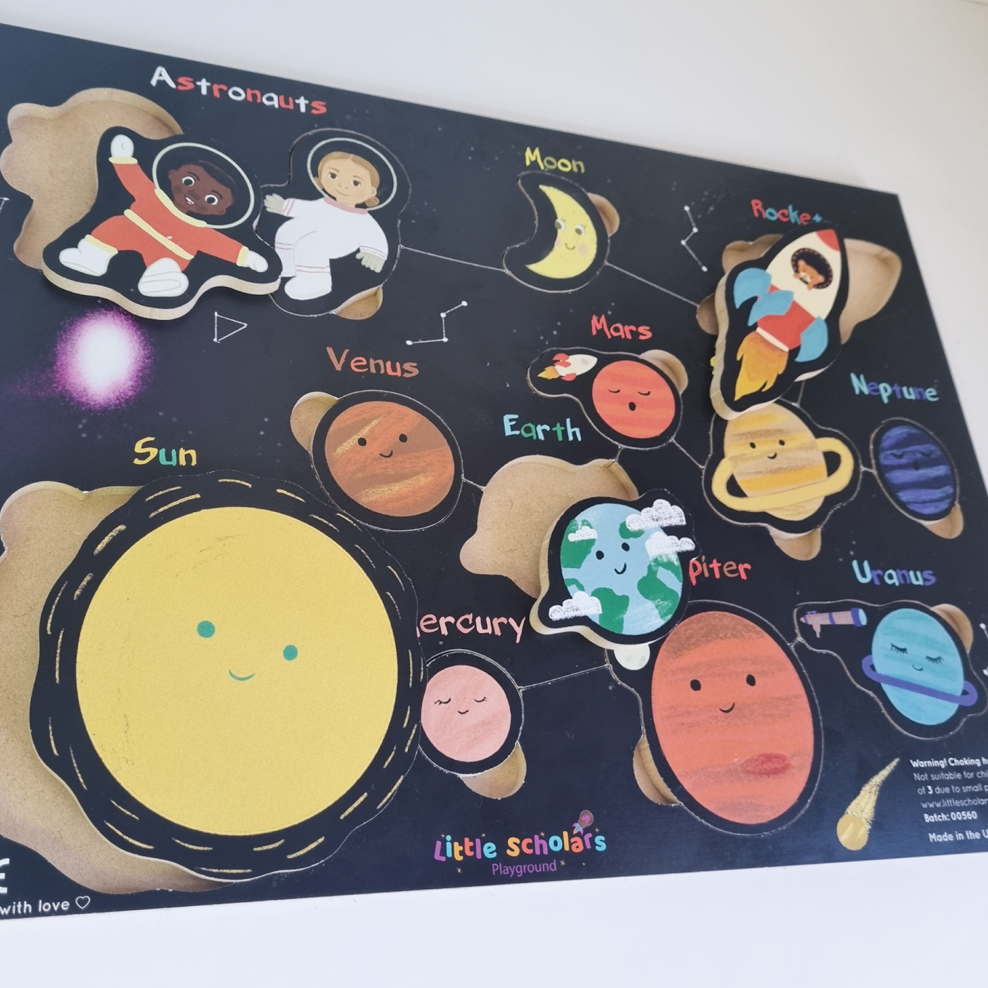 Solar system puzzle