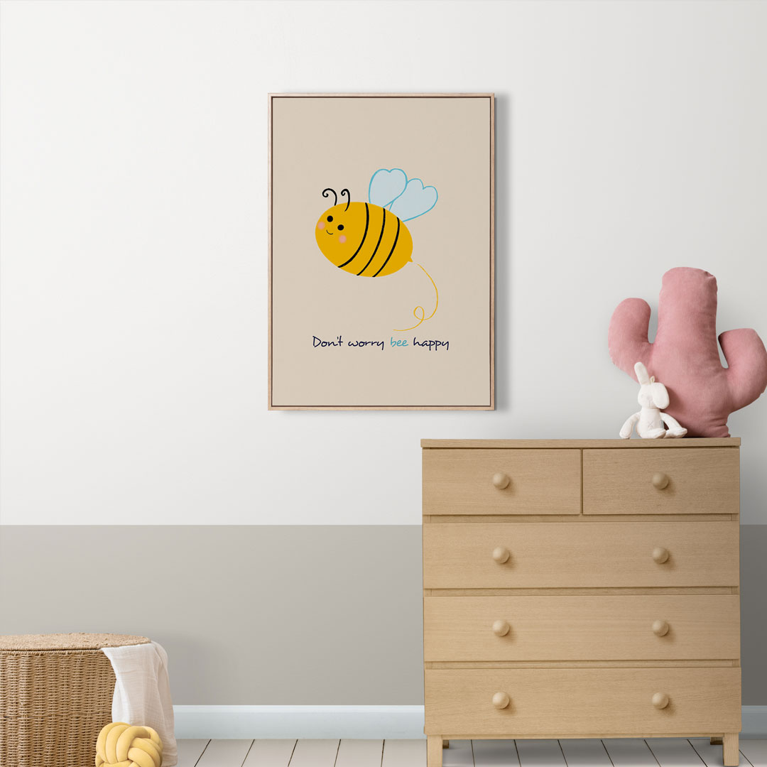Bumblebee Children's Wall Art
